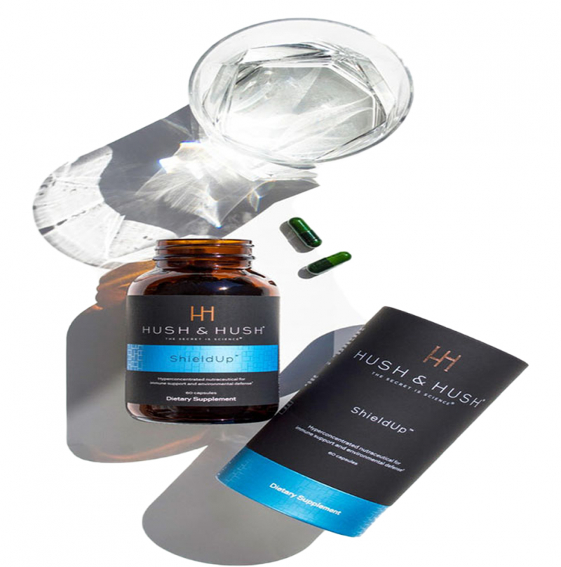 Viên uống chống nắng bảo vệ da đột phá Hush & Hush shield up